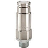 FS Series Stainless Steel Nipple with Male Pipe Thread